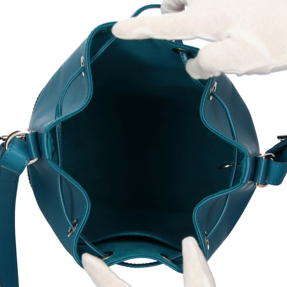 Louis Vuitton LOUIS VUITTON Noe BB Epi Shoulder Bag Cyan Ladies - Picture 8 of 9